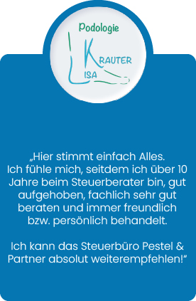 Kundenfeedback Podoliogie Krauter