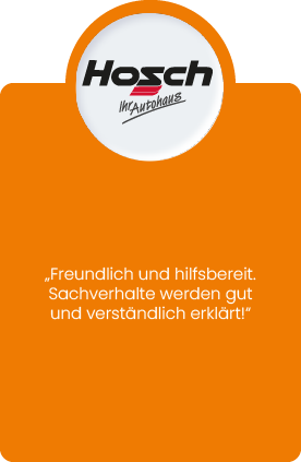 Kundenfeedback Autohaus Hosch
