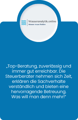 Kundenfeedback Wasseranalytik.com