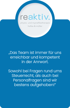 Kundenfeedback reaktiv.